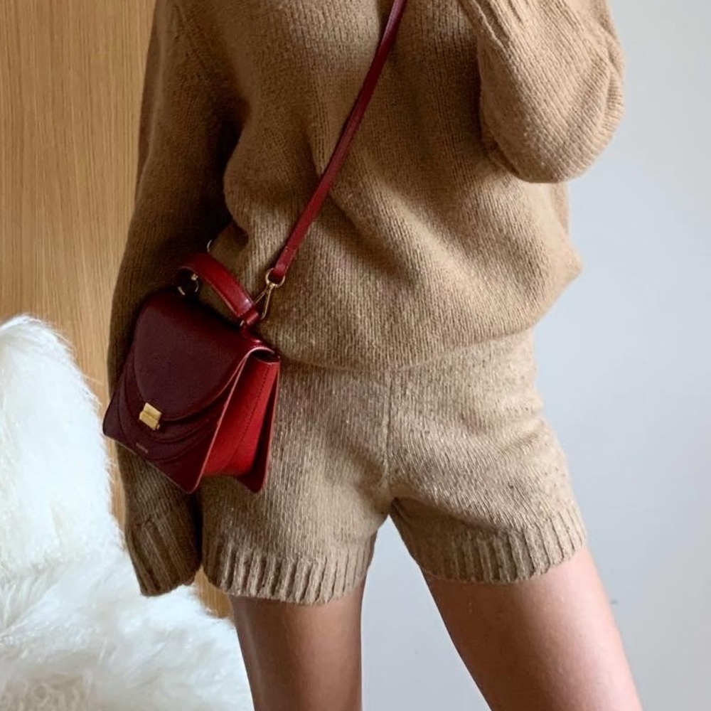 Zara Knit Mini Shorts